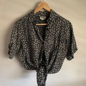 Clio Button Up Floral Shirt